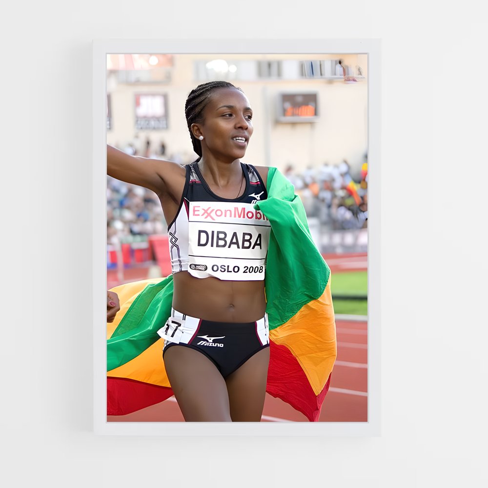 Poster Élan d'Audace – affiche Athlétisme (vue 3)